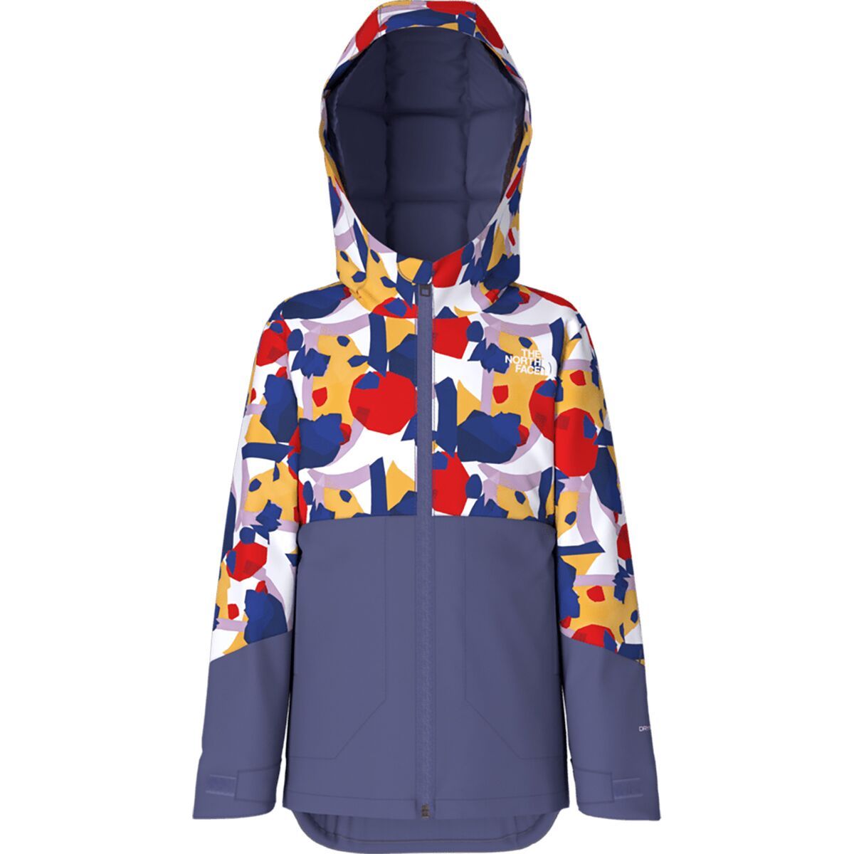 The North Face Freedom Insulated Jacket - Toddlers' Cave Blue Collage Shapes Print, 4