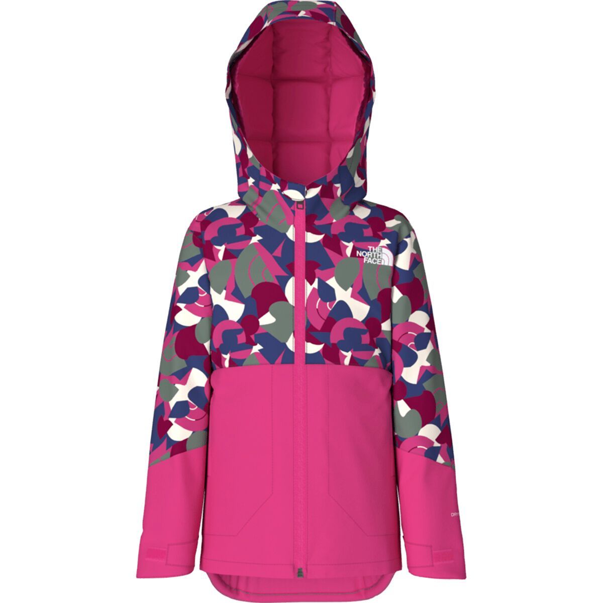 The North Face Freedom Insulated Jacket - Toddlers' Mr. Pink Big Abstract Print, 4