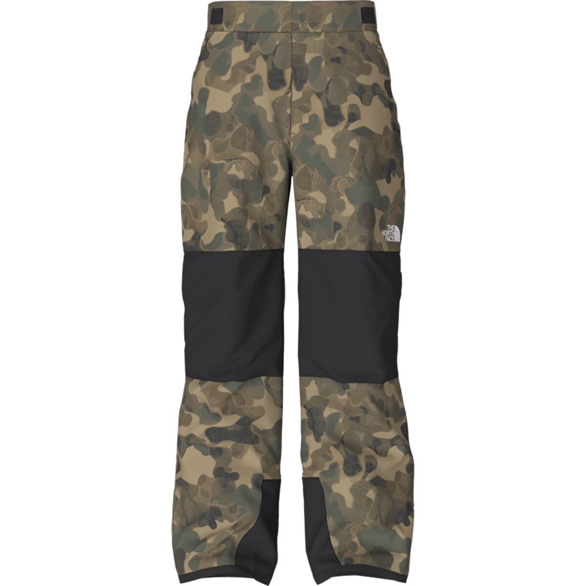 The North Face Freedom Insulated Pant - Boys' Utility Brown Camo Texture Small Print, M