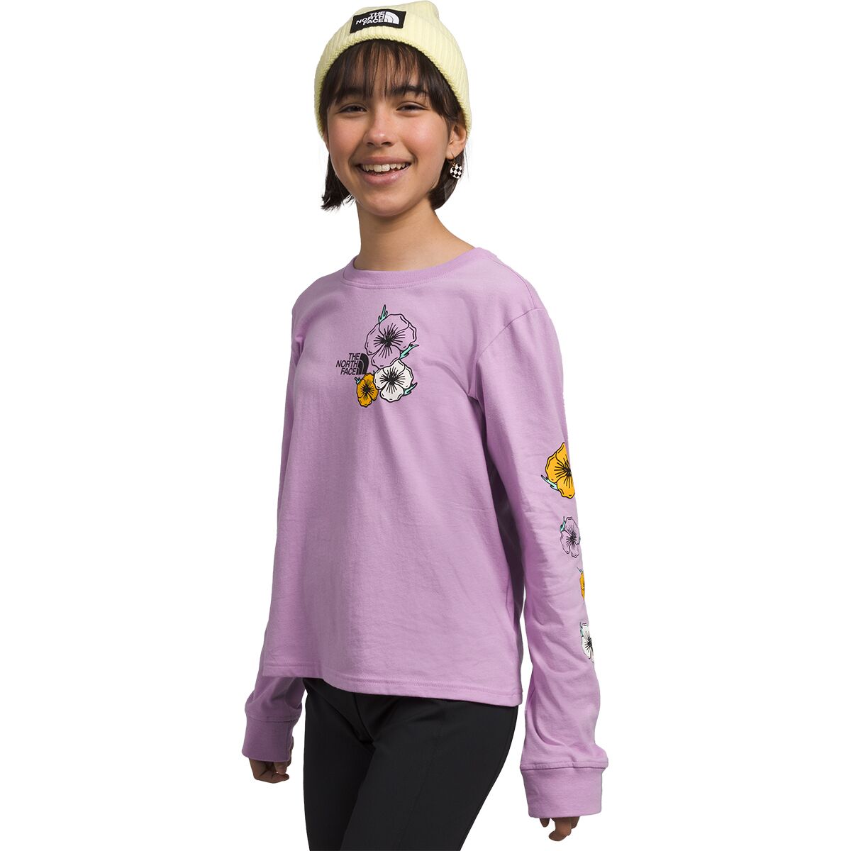The North Face Graphic Long-Sleeve T-Shirt - Girls