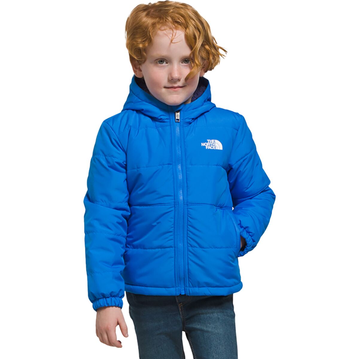 The North Face Reversible Mt Chimbo Full-Zip Hooded Jacket - Toddlers'