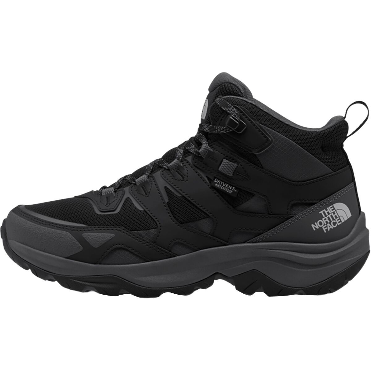 Image of The North Face Hedgehog 3 Mid WP Boot - Men's TNF Black/Asphalt Grey, 8.5