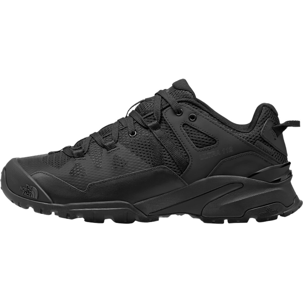 Image of The North Face Ultra 112 WP Shoe - Men's TNF Black/TNF Black, 12.0