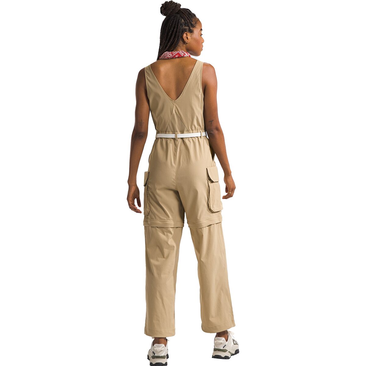【The North Face】 W'S FROST ONEPIECE - WHITE_SAND The North Face Women's Off The Clock One-Piece - PRFO Sports