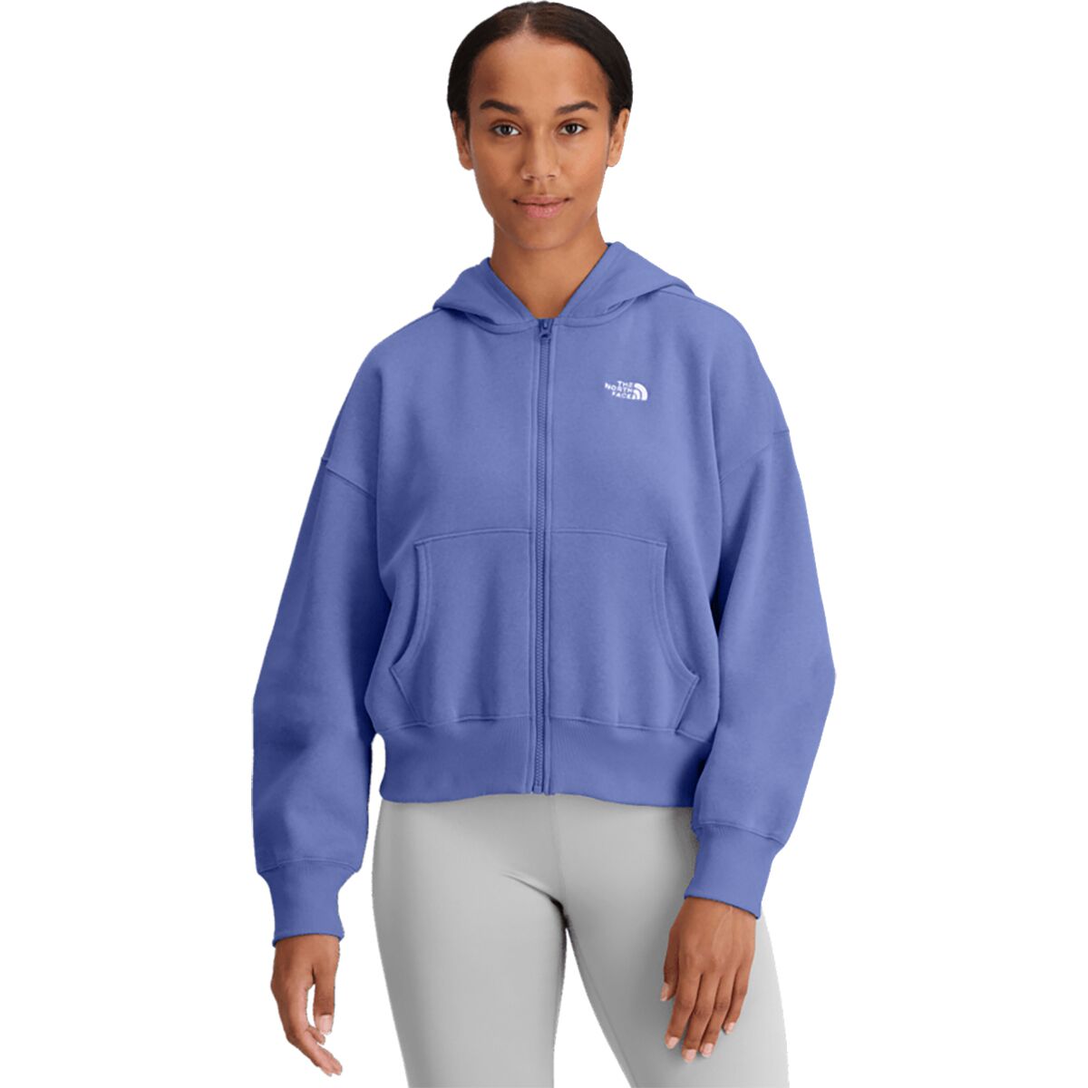 Image of The North Face Evolution Full-Zip Hoodie - Women's Indigo Plum, L