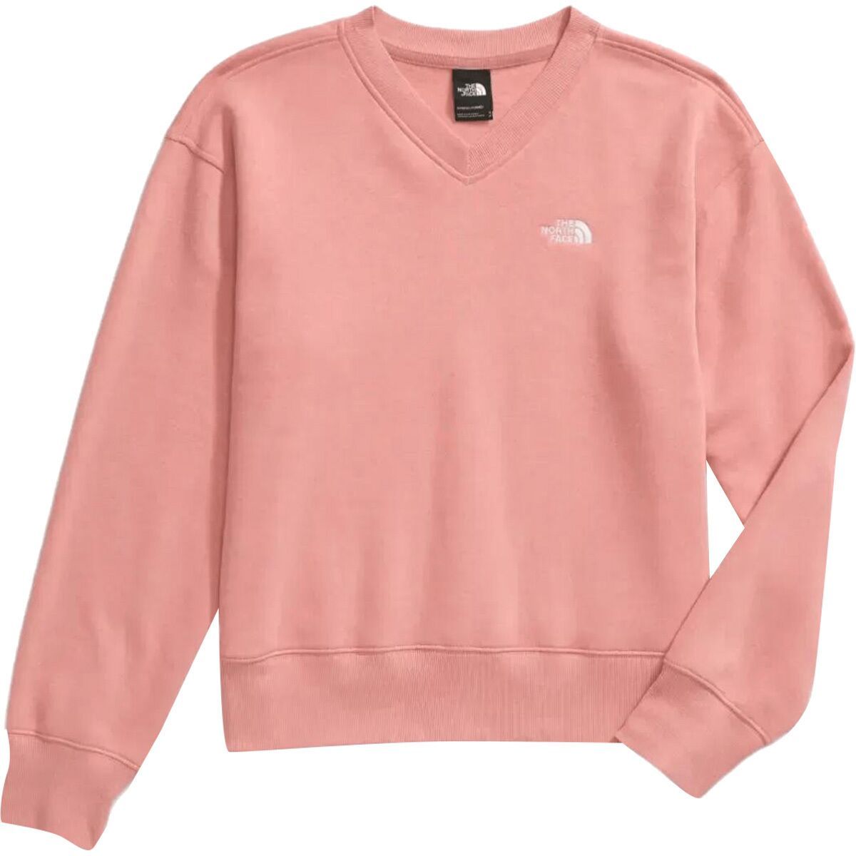 The North Face Evolution V-Neck Sweatshirt - Women's Light Mahogany, S