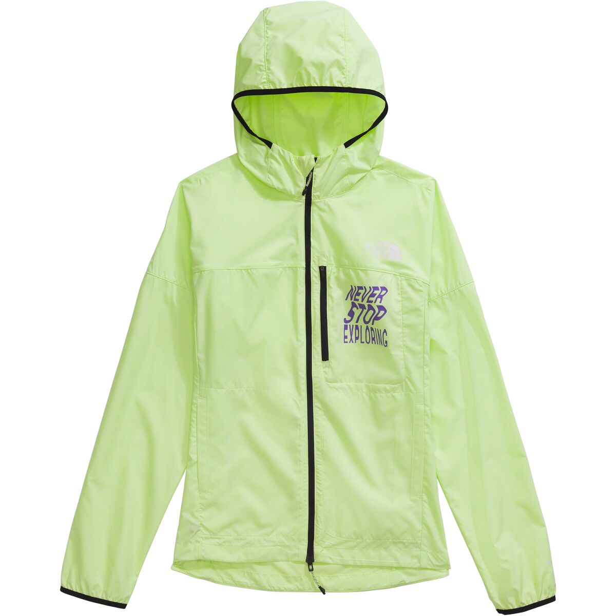 The North Face Higher Run Wind Jacket Women s Astro Lime Xs