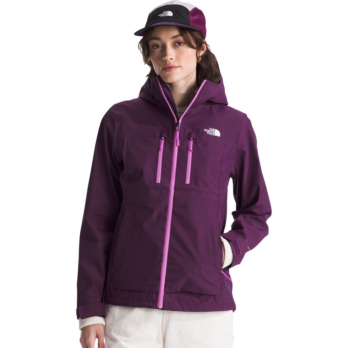 The North Face Terrain Vista 3L Pro Jacket - Women's Black Currant Purple, S