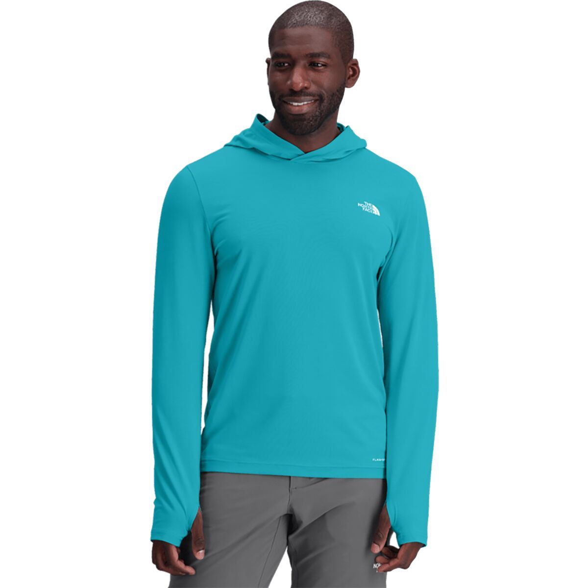 Image of The North Face Adventure Sun Hoodie - Men's Galactic Blue, S