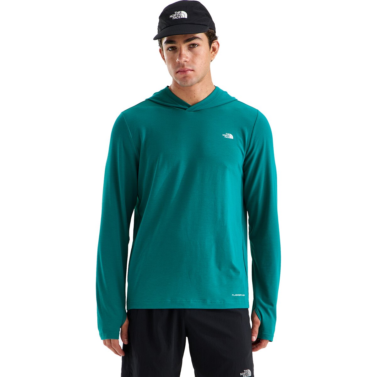 Image of The North Face Adventure Sun Hoodie - Men's Restorative Teal, XXL