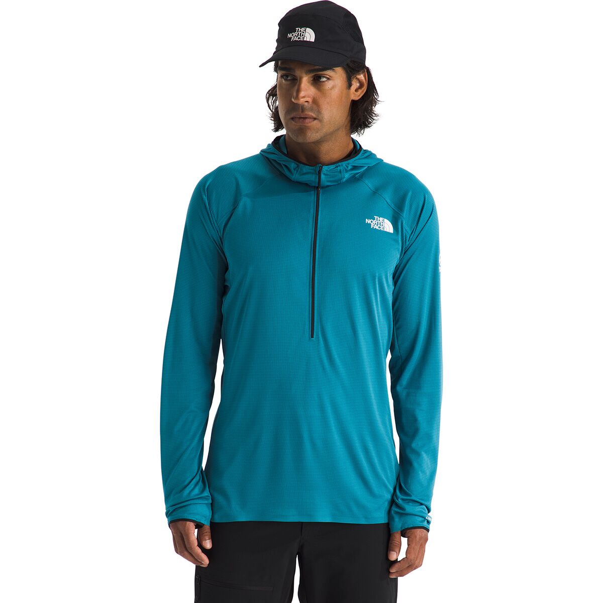 Image of The North Face Summit Direct Sun Hoodie - Men's Dusk Blue, XXL