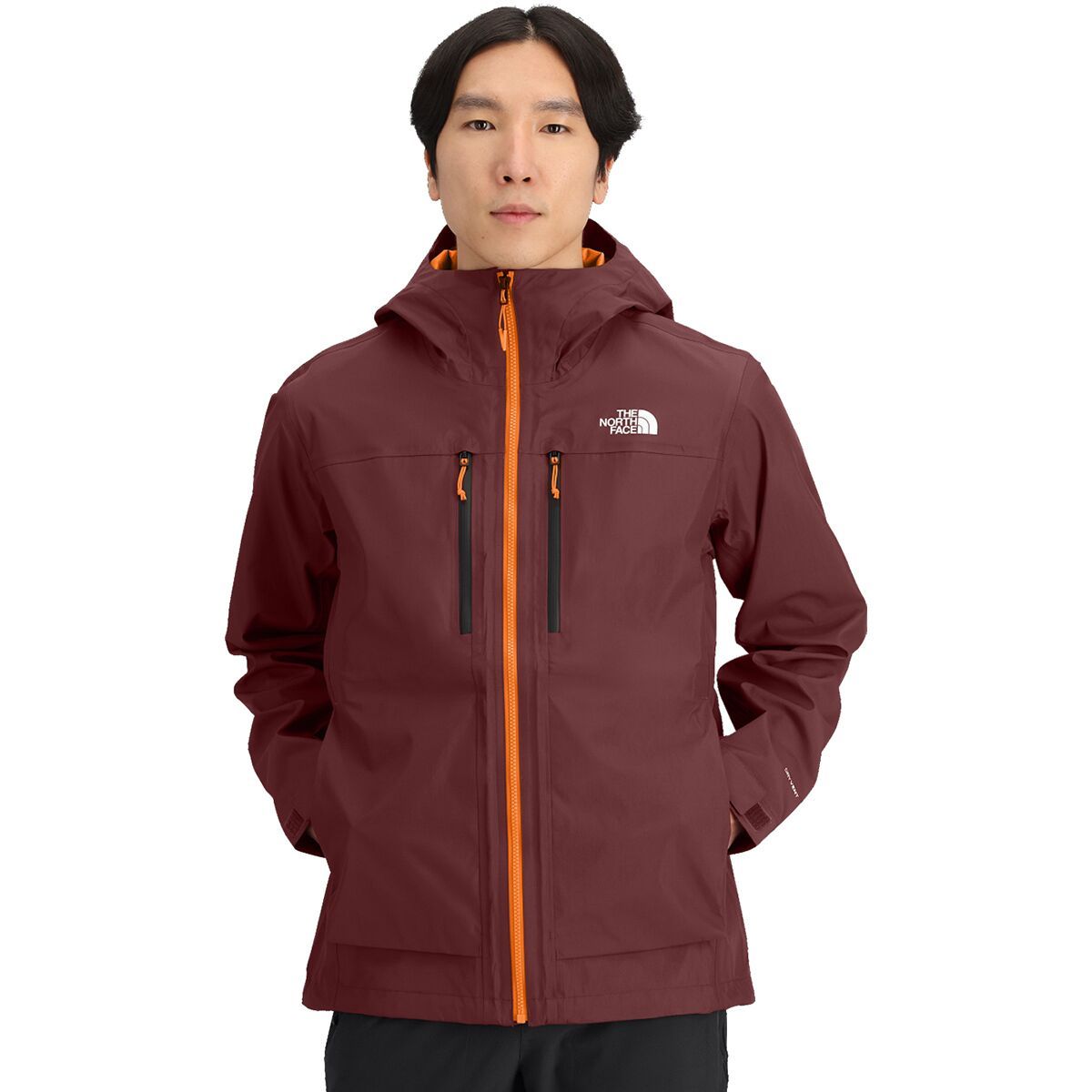 Image of The North Face Terrain Vista 3L Pro Jacket - Men's Sumac/Digital Orange, XXL
