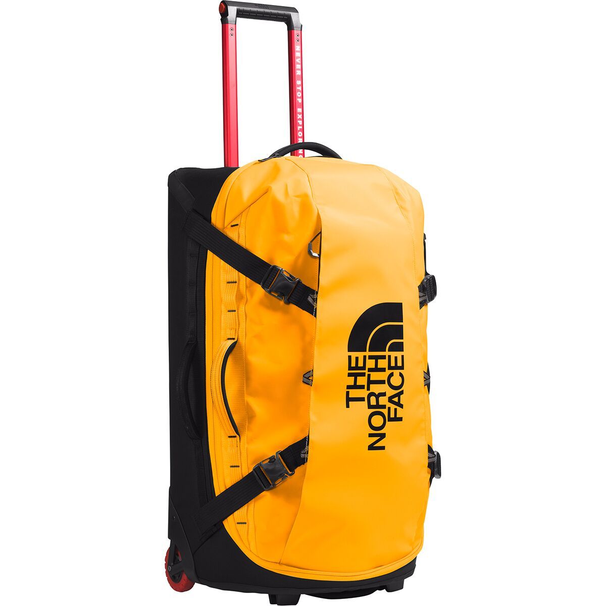 Image of The North Face Base Camp Rolling Thunder 28in Bag Summit Gold/TNF Black-NPF, One Size