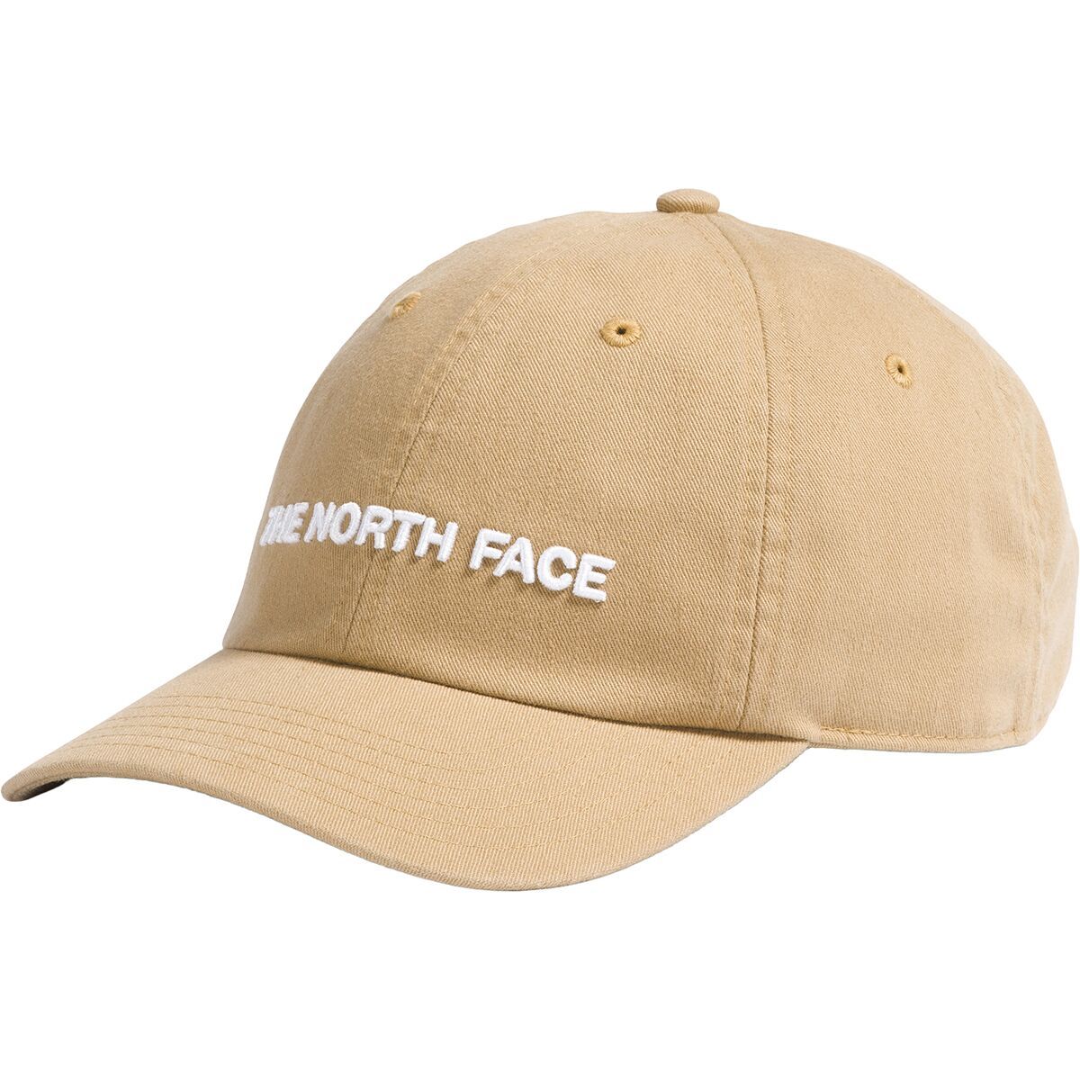 Image of The North Face Roomy Norm Hat Washed Khaki Stone/Horizontal Logo, One Size