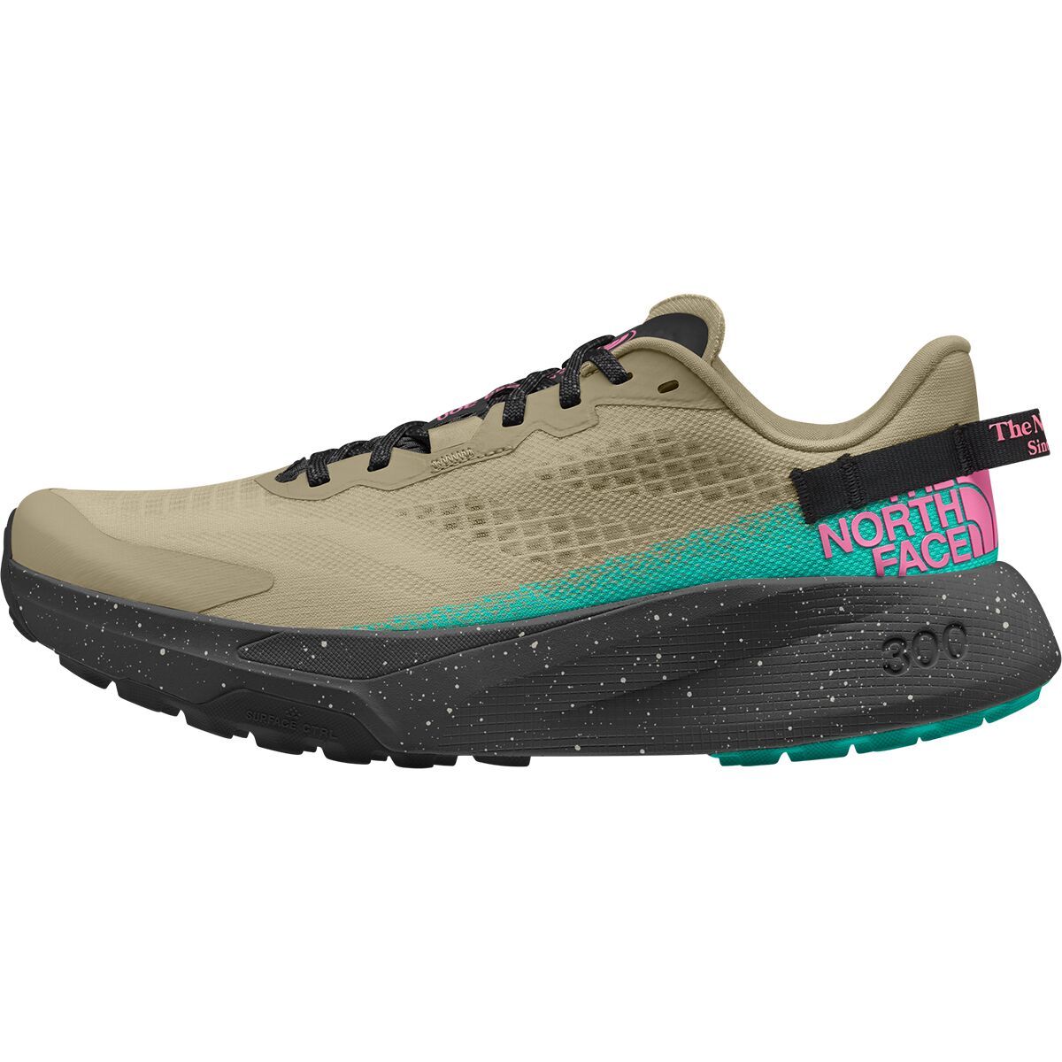 The North Face Altamesa 300 Trail Running Shoe - Men's Gravel/Geyser Aqua, 11.0