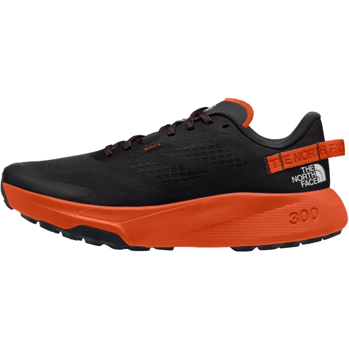 Image of The North Face Altamesa 300 Trail Running Shoe - Men's TNF Black/Solar Flare, 12.5