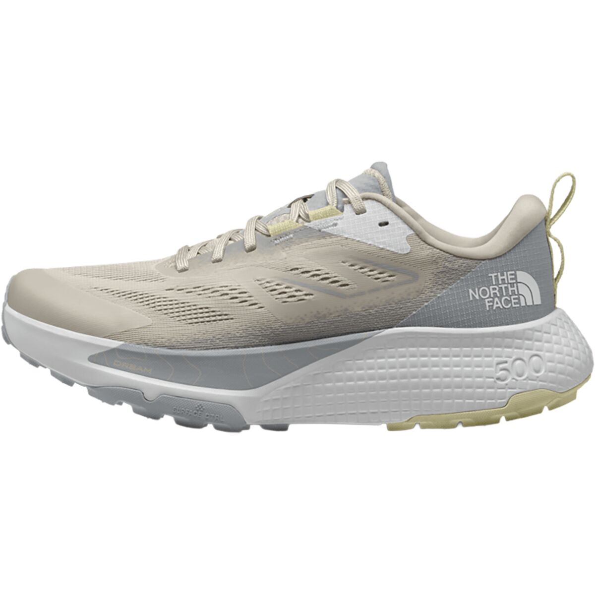 Image of The North Face Altamesa 500 Trail Running Shoe - Men's Calacatta/High Rise Grey, 9.0
