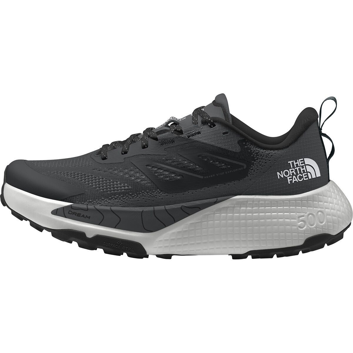 Image of The North Face Altamesa 500 Trail Running Shoe - Men's TNF Black/Asphalt Grey, 12.5