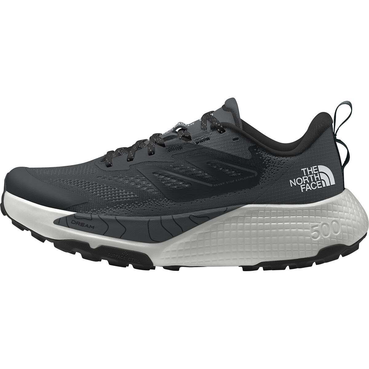 Image of The North Face Altamesa 500 Trail Running Shoe - Women's TNF Black/Asphalt Grey, 6.5