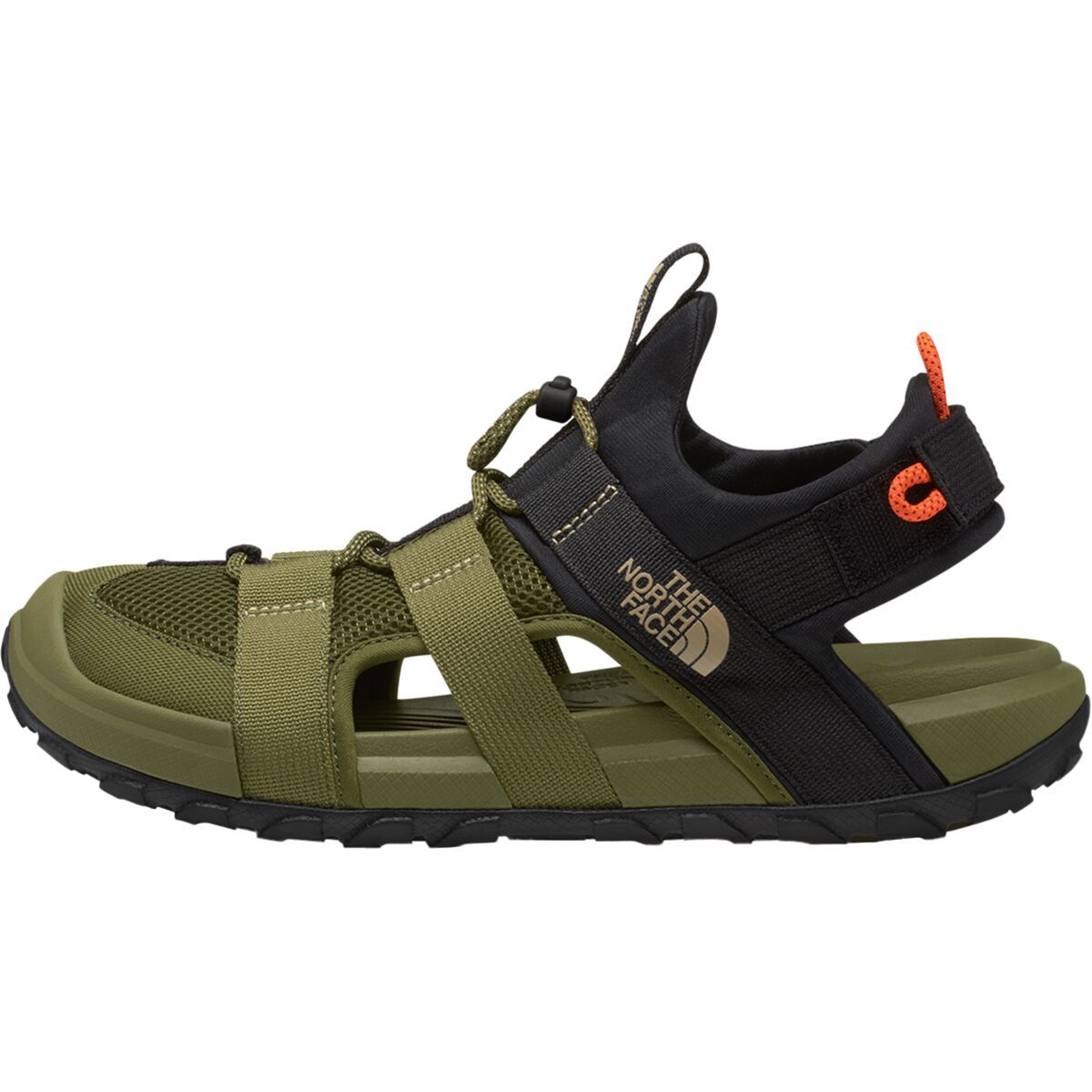 The North Face Explore Camp Shandal - Men's Forest Olive/TNF Black, 13.0