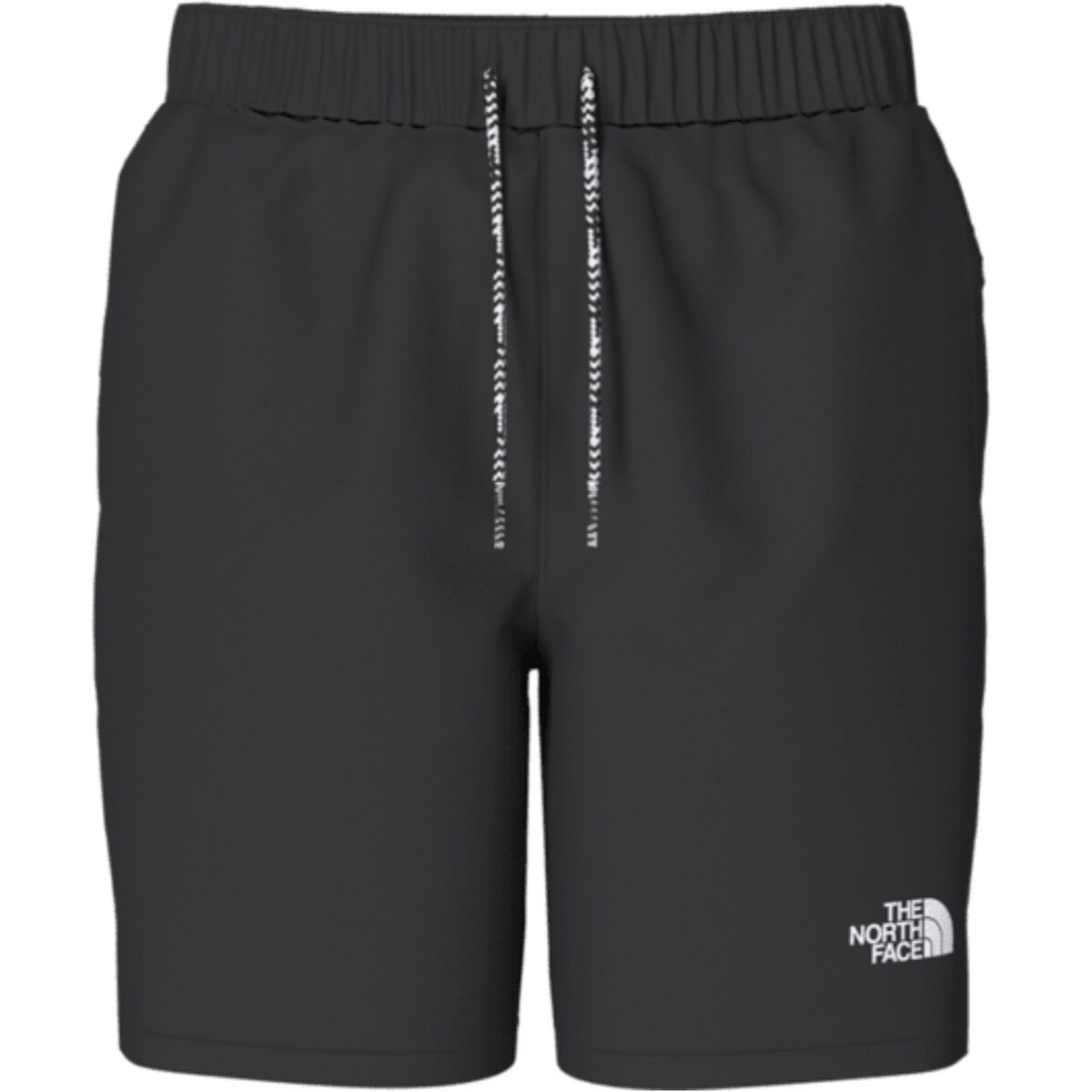 The North Face Amphibious Class V Short - Boys' TNF Black Wavy Brand Proud Phantom Print, S