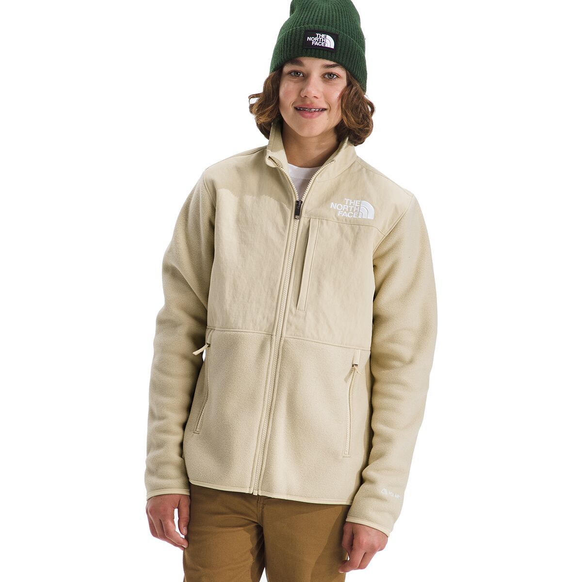 The North Face Denali Jacket - Kids' Gravel, S