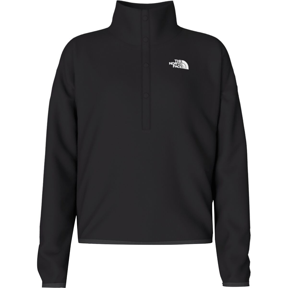 The North Face Glacier Pullover - Girls' TNF Black, XS
