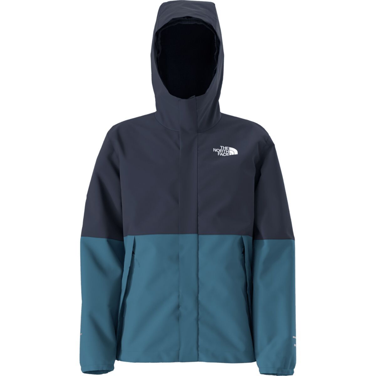 Image of The North Face Warm Antora Rain Jacket - Boys' Summit Navy/Dusk Blue, S