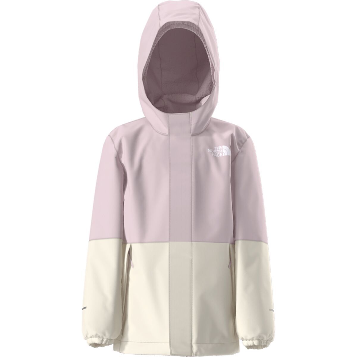 Image of The North Face Warm Antora Rain Jacket - Toddlers' Pale Blossom/White Dune, 3T