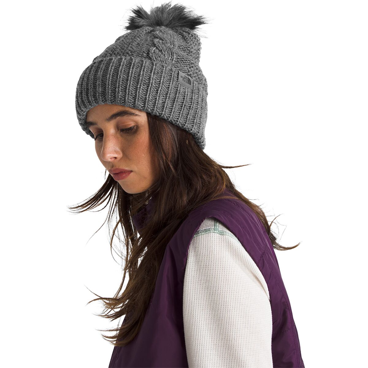 The North Face Oh Mega Fur Pom Beanie - Women