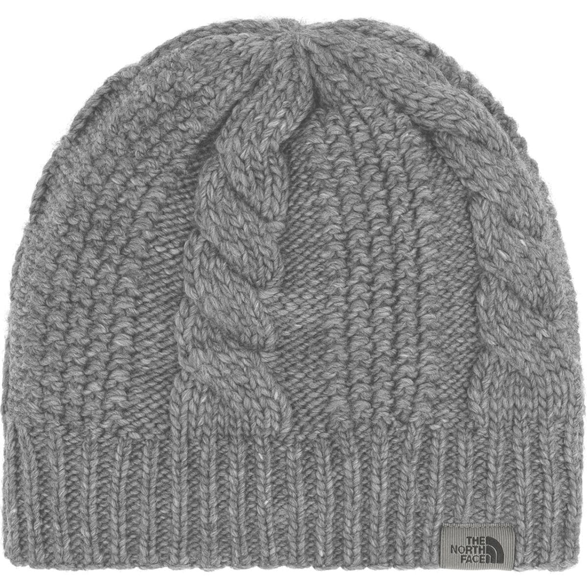 Image of The North Face Oh Mega Lined Beanie - Women's TNF Medium Grey Heather, One Size