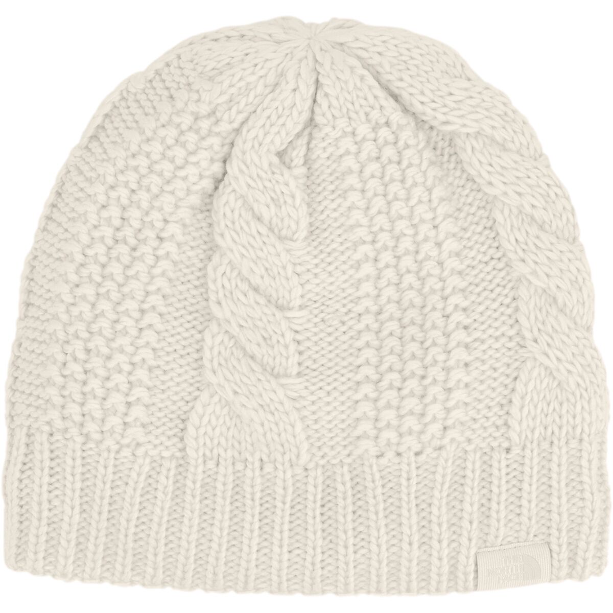 Image of The North Face Oh Mega Lined Beanie - Women's White Dune, One Size