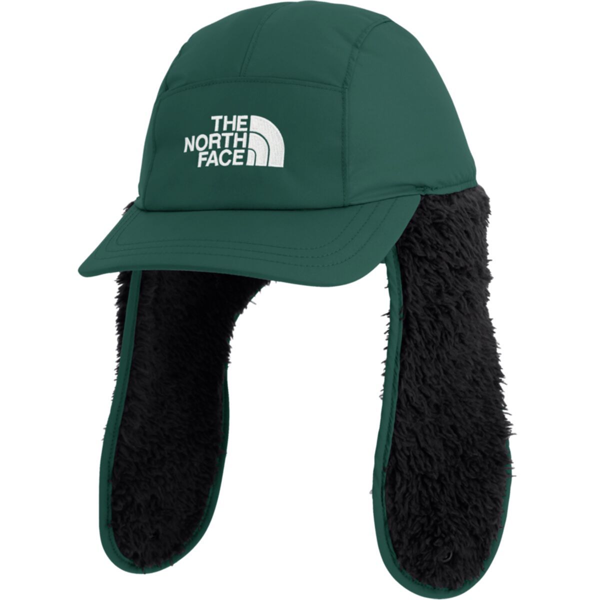 The North Face The North Face Shasta Trapper Hat - Kids' Evergreen/TNF Black, M