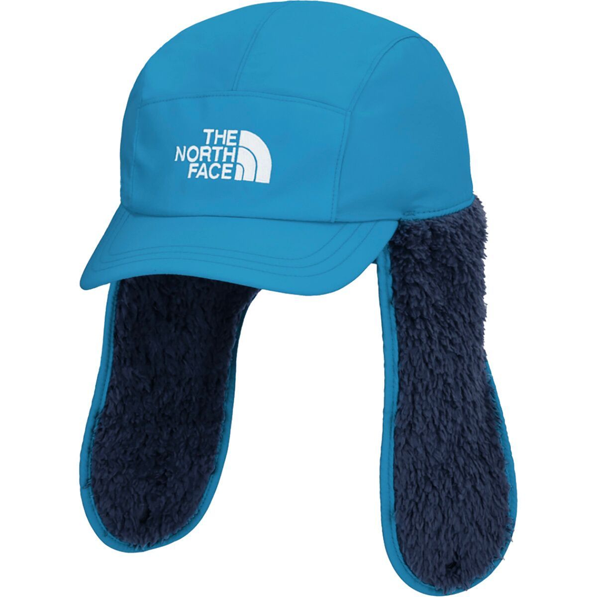 Image of The North Face Shasta Trapper Hat - Kids' Meridian Blue/Summit Navy, M