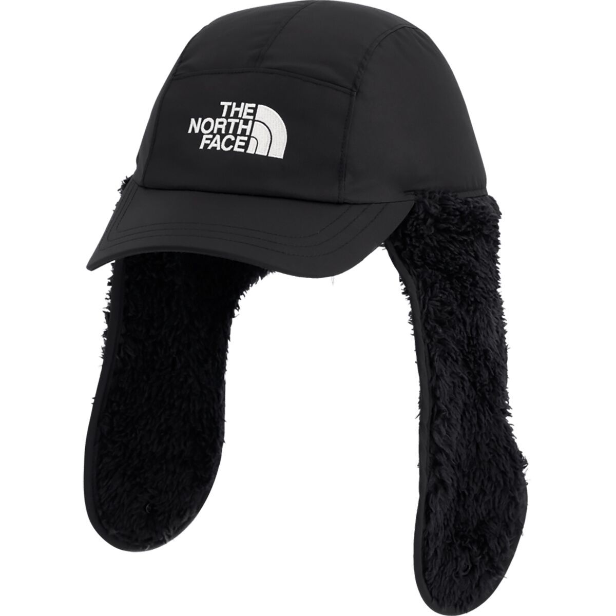 The North Face Shasta Trapper Hat - Kids' TNF Black/Utility Brown, M