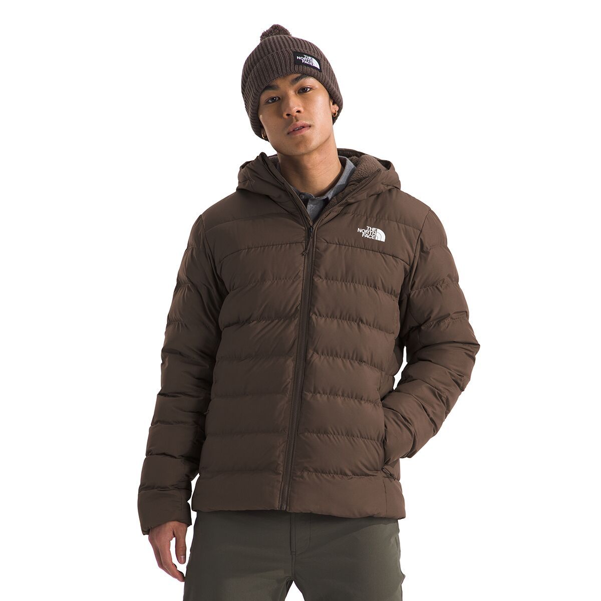Image of The North Face Aconcagua 3 Lined Hoodie - Men's Smokey Brown, M