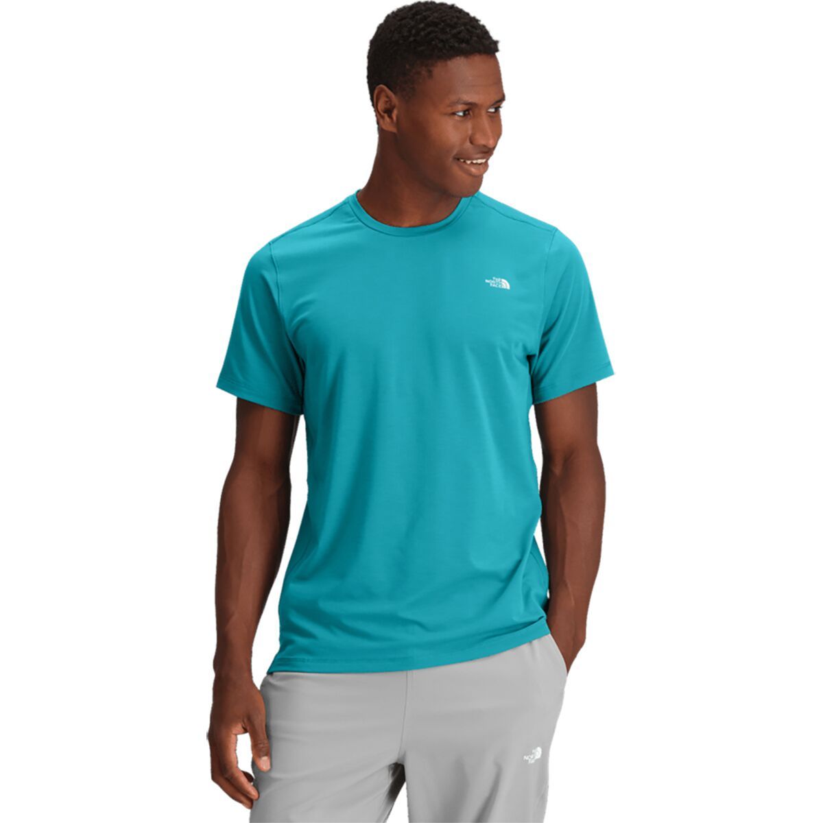 Image of The North Face Adventure T-Shirt - Men's Galactic Blue, L