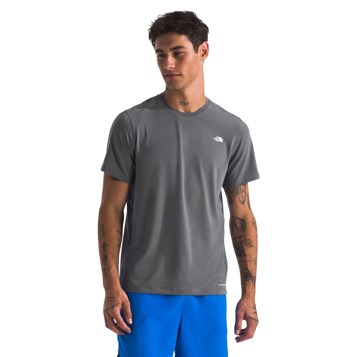 Image of The North Face Adventure T-Shirt - Men's Smoked Pearl, S