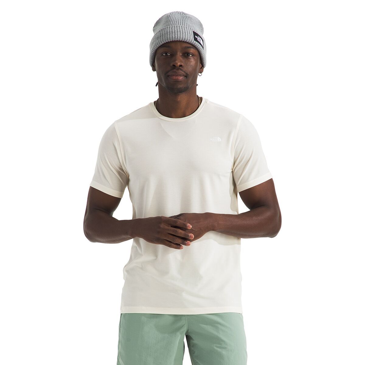 Image of The North Face Adventure T-Shirt - Men's White Dune, L