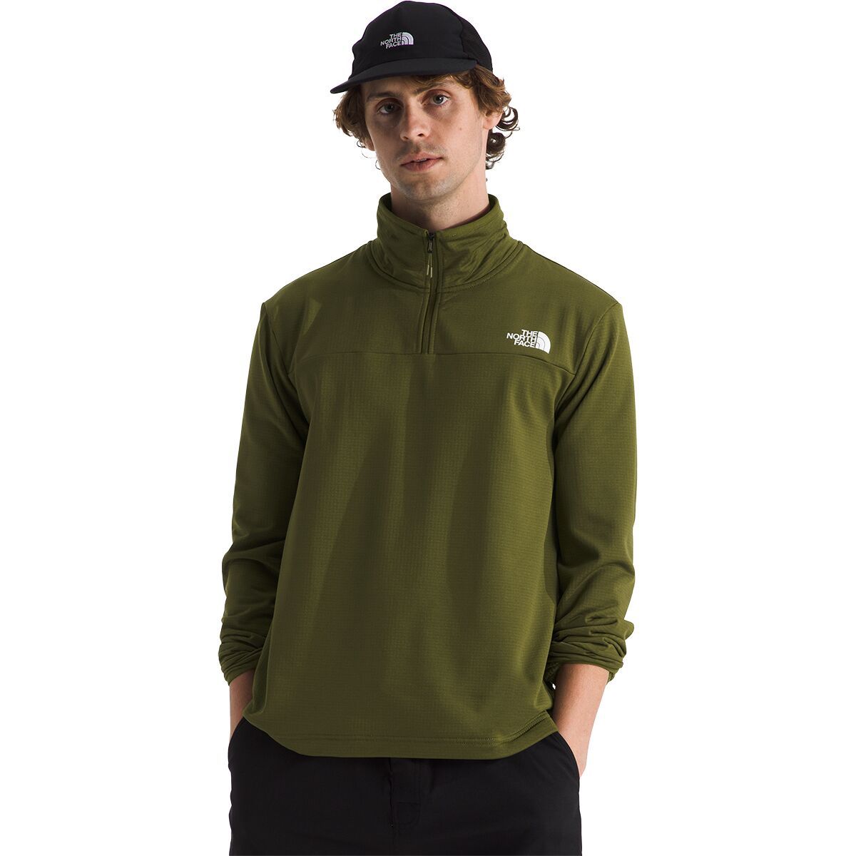 The North Face Cedar Trail Grid Fleece 1/4-Zip Jacket - Men