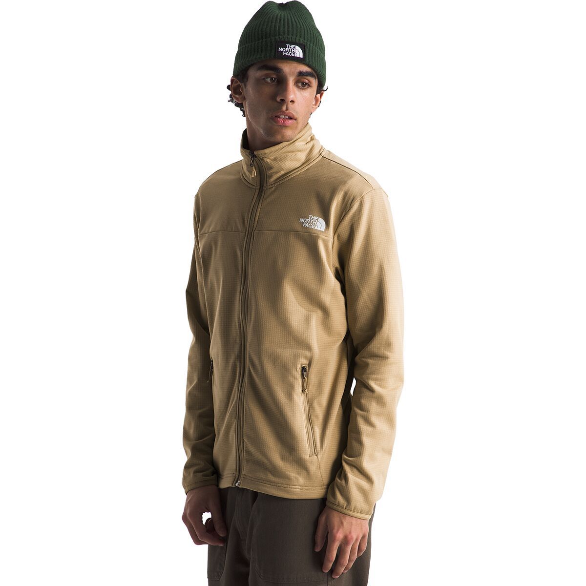 The North Face Cedar Trail Grid Fleece Full Zip Jacket - Men