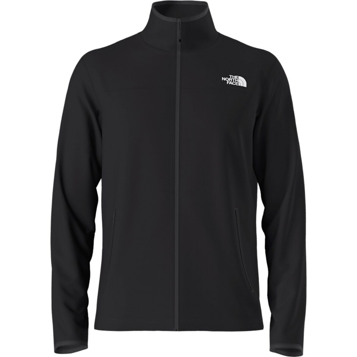 Image of The North Face Cedar Trail Grid Fleece Full Zip Jacket - Men's TNF Black, XXL