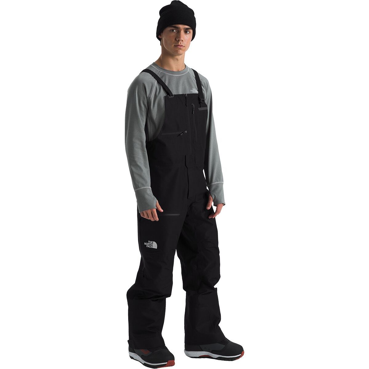 Image of The North Face Ceptor Bib Pant - Men's TNF Black, S/Reg