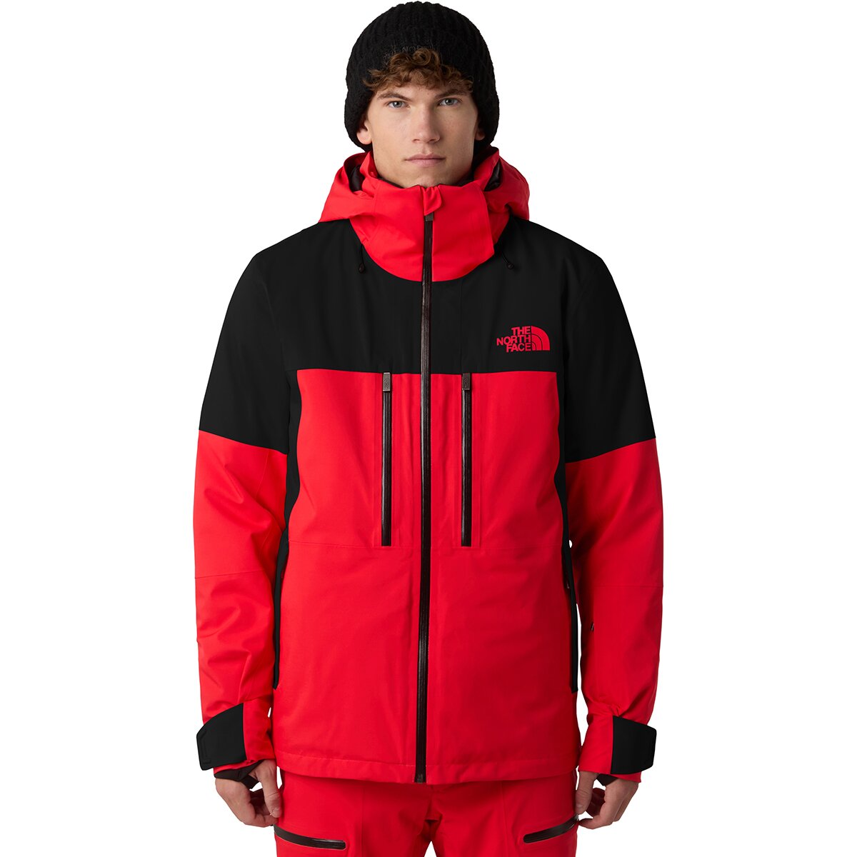 Image of The North Face Chakal Jacket - Men's Elevation Red/TNF Black, S