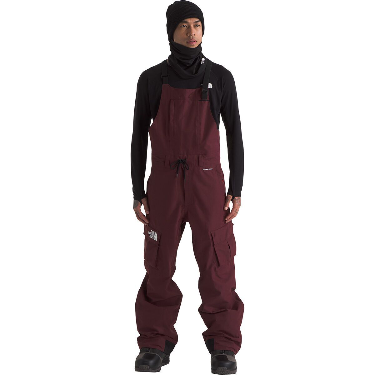 The North Face Dragline Bib Pant - Men's Alpine Plum, S/Reg
