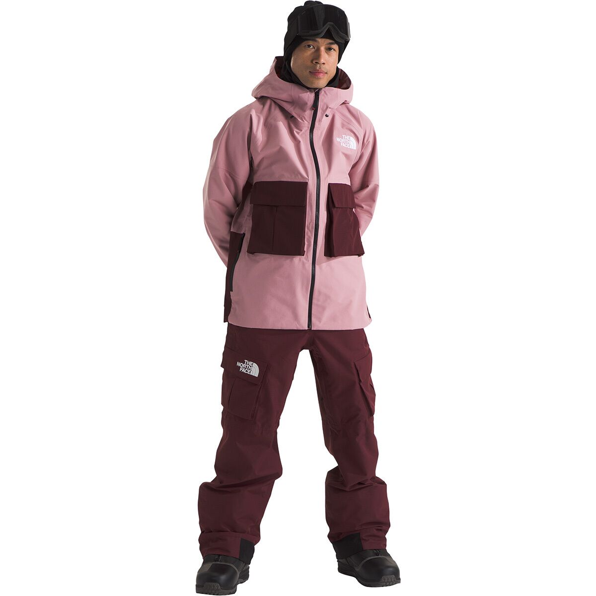 ノースフェイス L/R PRINTED DRAGLINE BIBS ビブ パンツ ALPPLU_D9.jpg