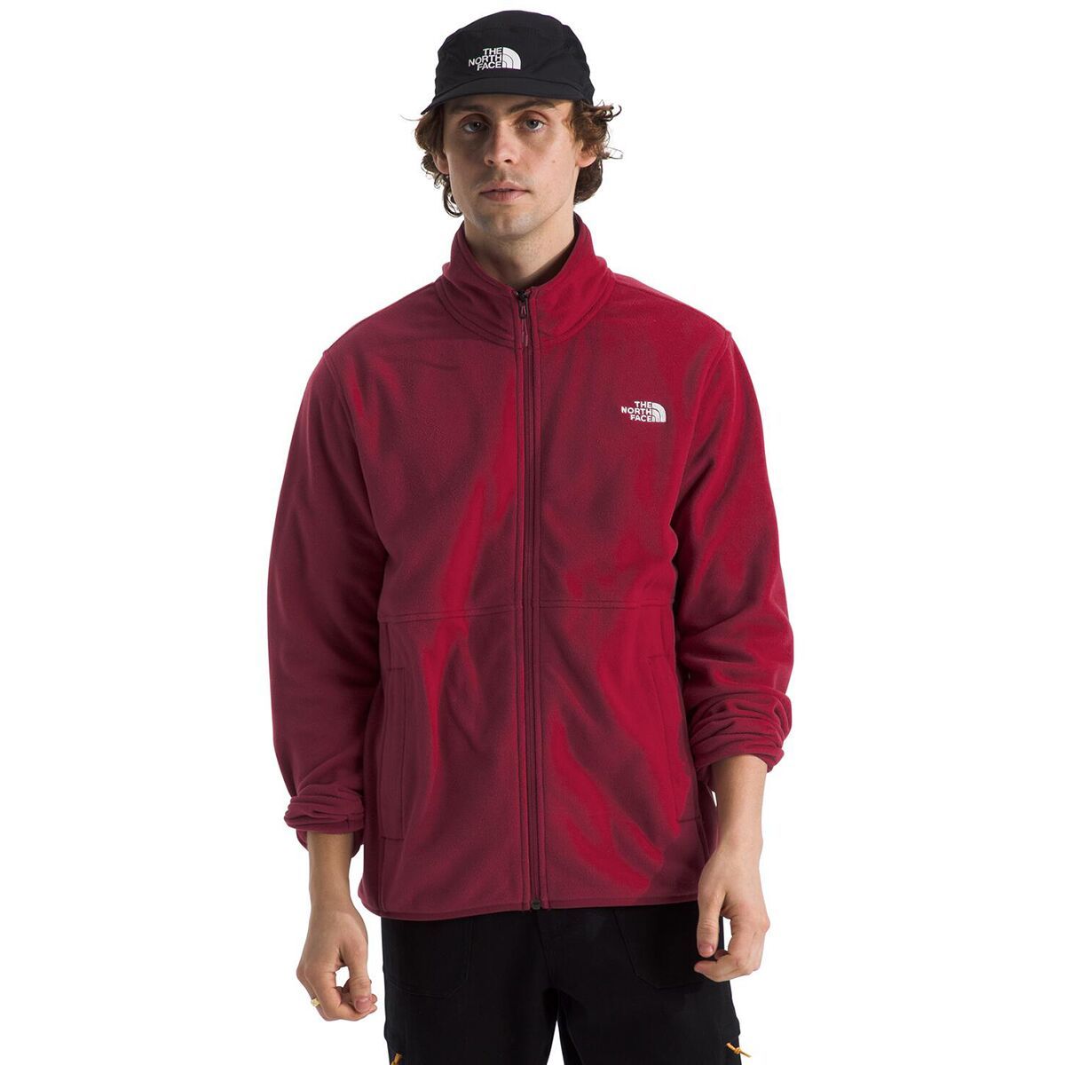 Image of The North Face Glacier Fleece Jacket - Men's Beetroot, L