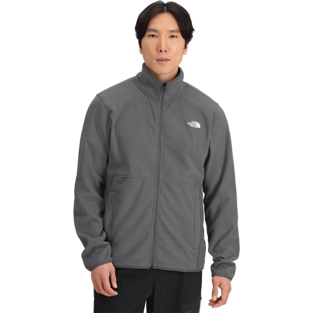Image of The North Face Glacier Fleece Jacket - Men's Smoked Pearl, XXL