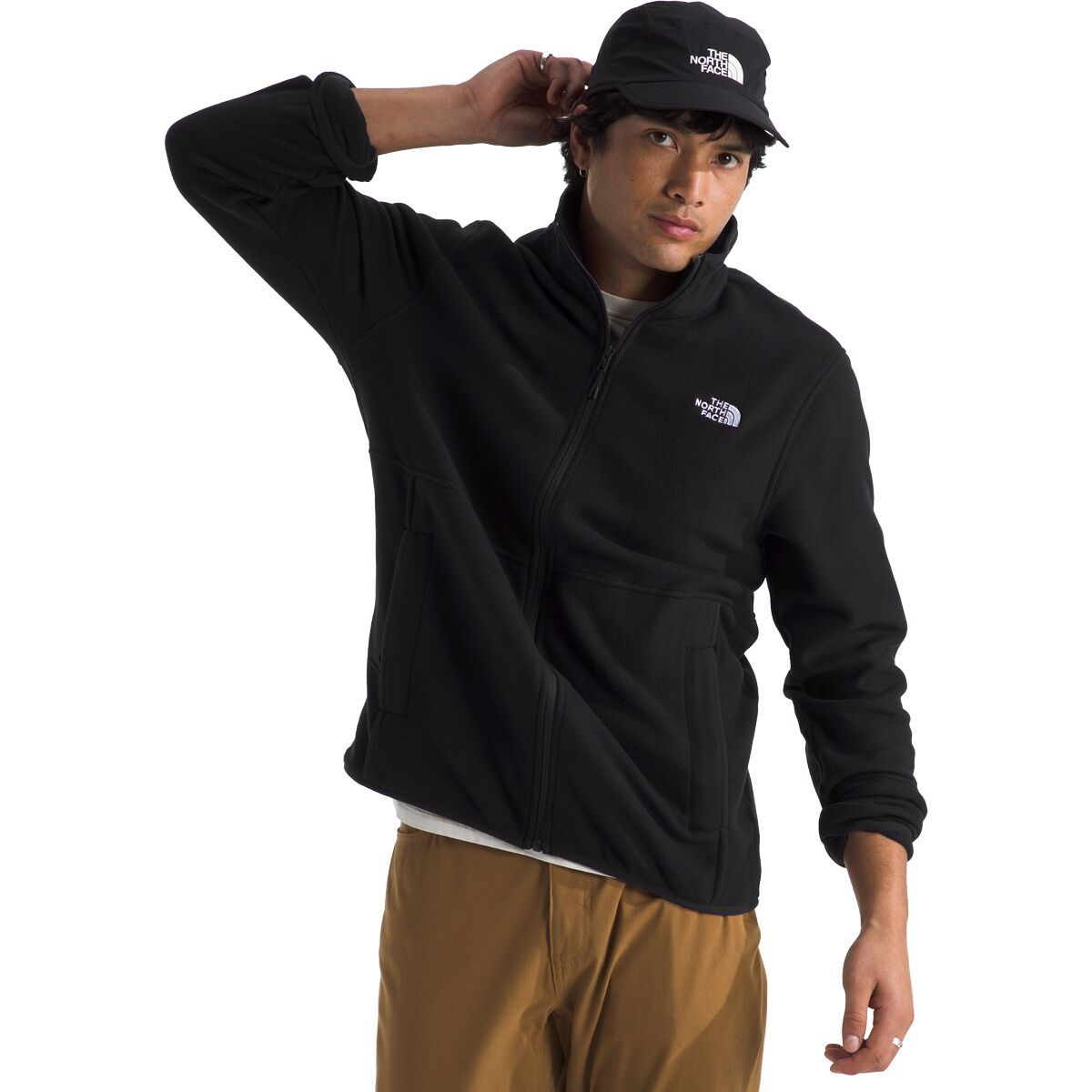 Image of The North Face Glacier Fleece Jacket - Men's TNF Black, XL