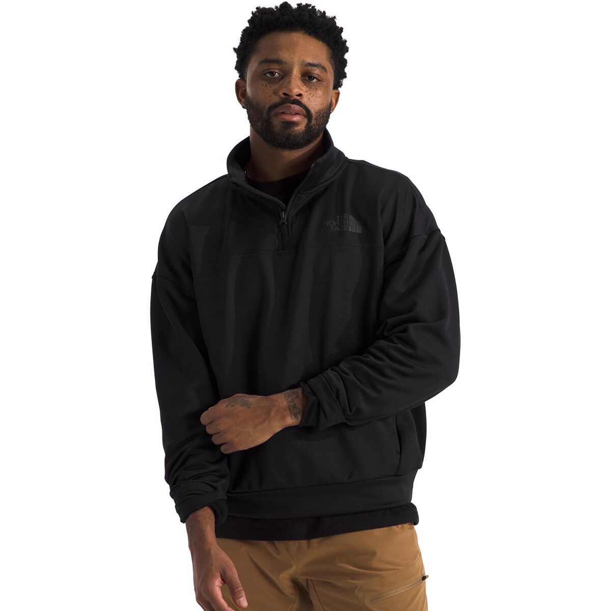 The North Face Horizon Fleece 1/4-Zip Jacket - Men's TNF Black, S